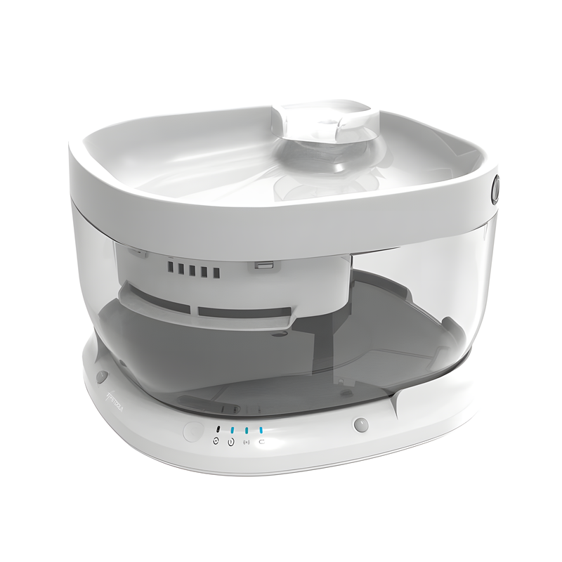 APETDOLA Wireless Dog Water Fountain – 7L Automatic Ultra-Quiet Dispenser with 3 Modes for Large Dogs