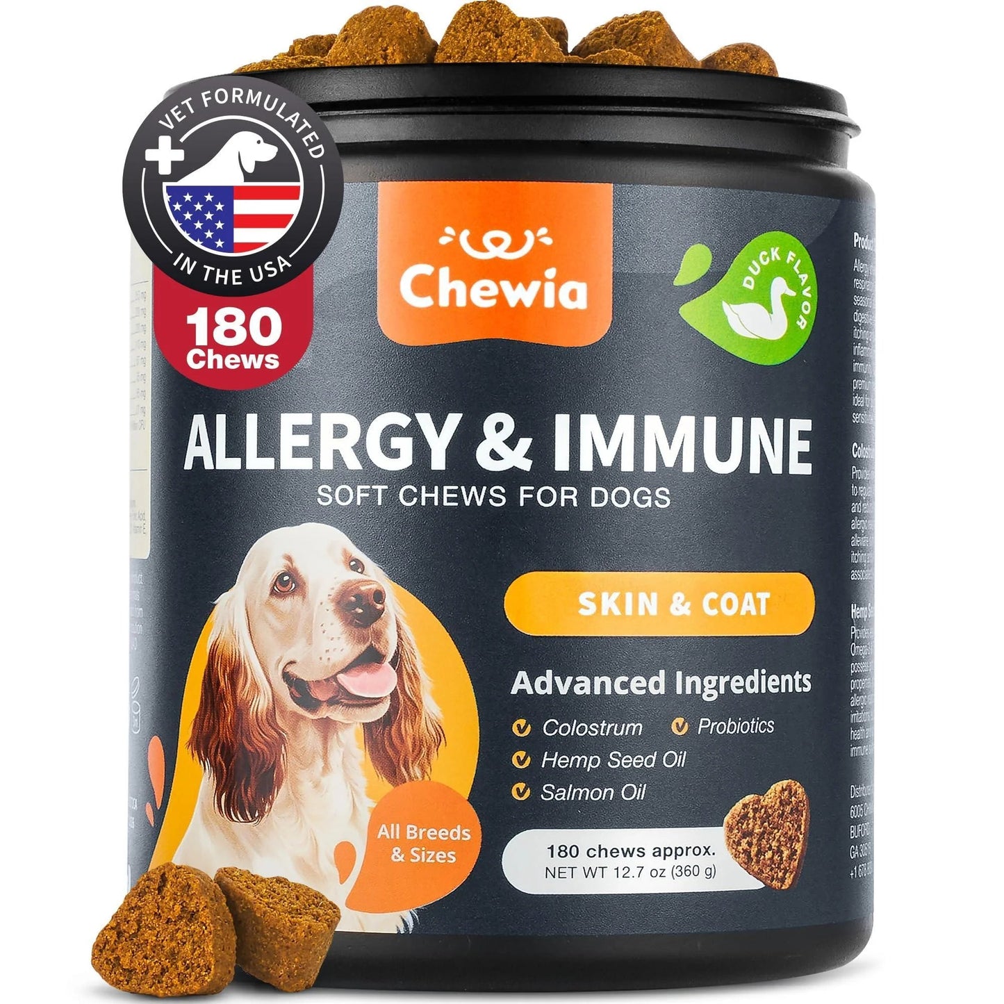 Dog Allergy Relief Chews - Itch & Skin Health