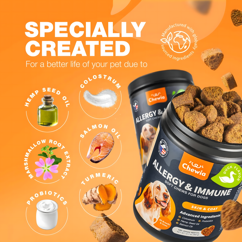 Dog Allergy Relief Chews - Itch & Skin Health