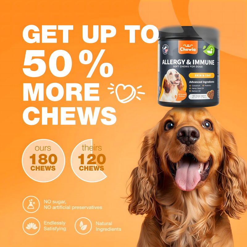 Dog Allergy Relief Chews - Itch & Skin Health