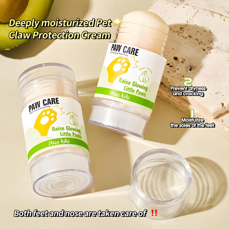 Paw Balm for Dogs & Cats – Natural Shea Butter & Coconut Oil, Safe & Gentle Moisturizer for Dry, Cracked Paws & Claws, 40G