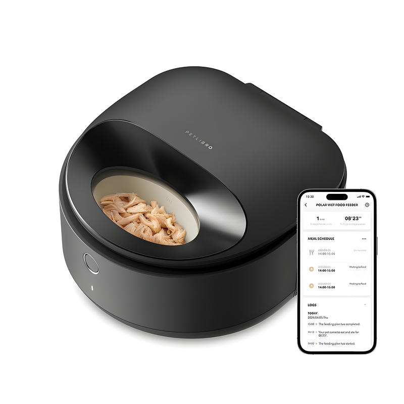 Automatic Cat Feeder – Smart Refrigerated Wet Food Dispenser for Cats, Timed Feeding & Fresh Food