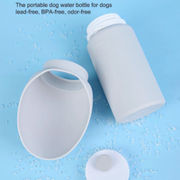 Portable Silicone Dog Water Bottle – Collapsible, Durable, Dustproof Drinking Cup for Outdoor Travel & Hiking