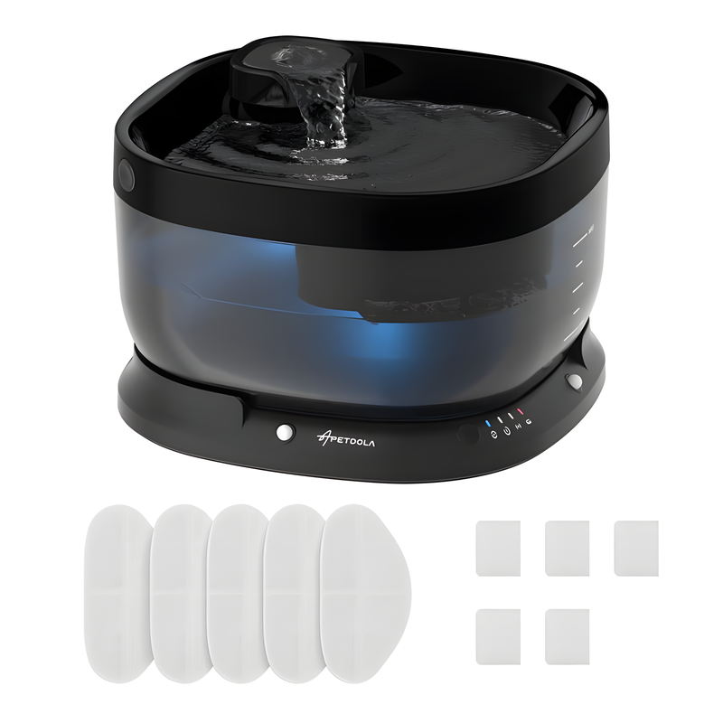 APETDOLA Wireless Dog Water Fountain – 7L Automatic Ultra-Quiet Dispenser with 3 Modes for Large Dogs