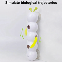 Caterpillar Motion-Activated Cat Toy – Rechargeable Automatic Teasing Toy with Tail for Indoor Cats