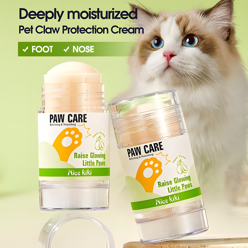 Paw Balm for Dogs & Cats – Natural Shea Butter & Coconut Oil, Safe & Gentle Moisturizer for Dry, Cracked Paws & Claws, 40G