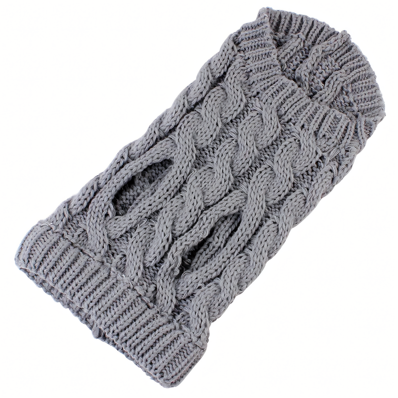 Winter Warm Puppy Sweater – Soft Turtleneck Dog & Cat Clothes for Small and Medium Breeds