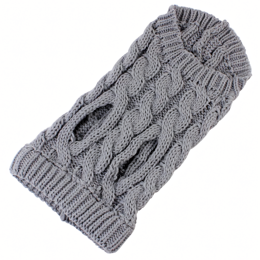 Winter Warm Puppy Sweater – Soft Turtleneck Dog & Cat Clothes for Small and Medium Breeds